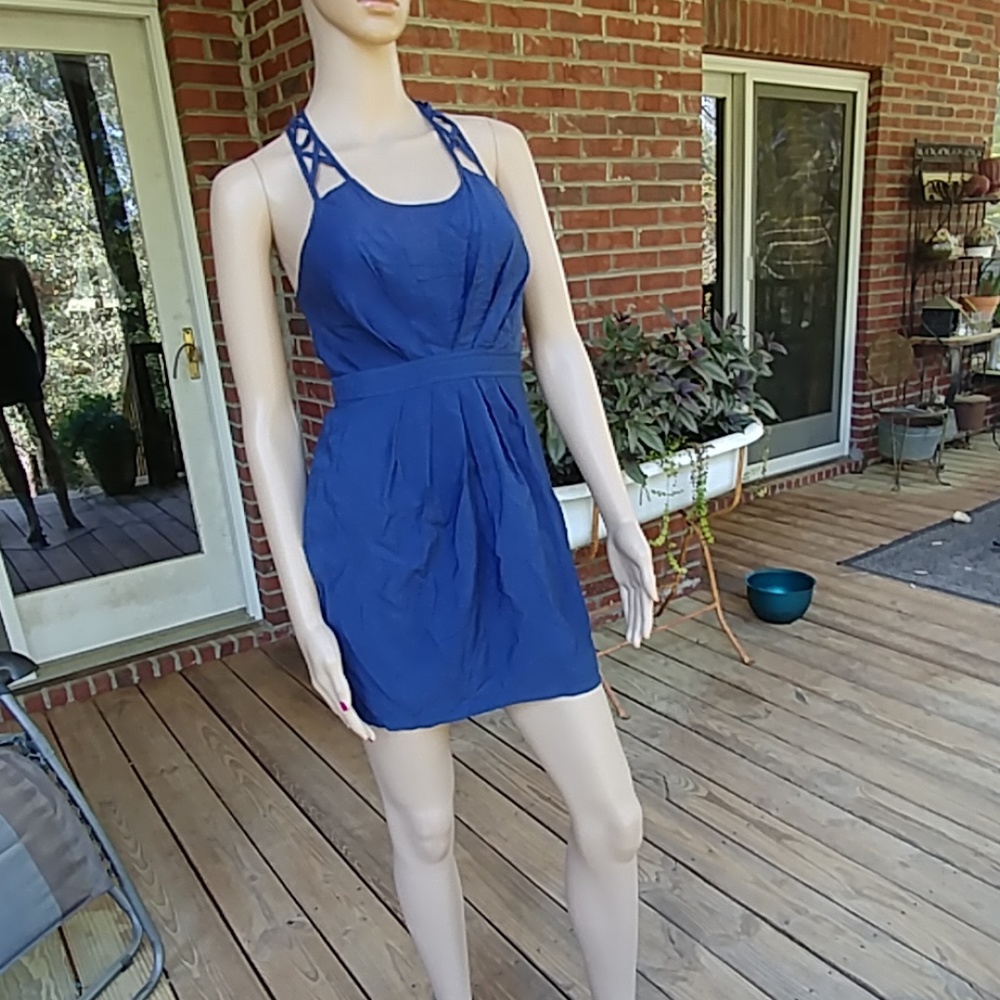 Blue GB dress size S